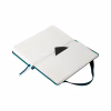 Книга записна Axent Partner, 95x140 мм, 96 аркушів, клітинка, малахітова (8301-31-A) - Image 5