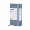 Книга записна Axent Partner 95x140 мм, 96 аркушів, клітинка, сіра (8301-62-A) - Image 2