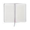 Книга записна Axent Partner 95x140 мм, 96 аркушів, клітинка, сіра (8301-62-A) - Image 3