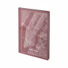 Канцелярська книга Axent Maps New York А4 у твердій обкладінці 96 аркушів у клітинку (8422-543-A) - Image 3