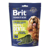 Лакомство для собак Brit Premium Dental Snacks M для средних пород с коллагеном и спирулиной 180 г (8595602573950) - Image 1