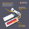 Мережевий подовжувач TECCO 1.5м 2 поста white (8681277843433) - Image 5
