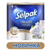 Туалетная бумага Selpak Deluxe 3 слоя 4 рулона (8690530046566) - Image 2