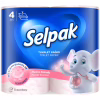 Туалетная бумага Selpak Perfumed Пудра 3 слоя 4 рулона (8690530065482) - Image 1