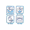 Бумажные полотенца Selpak 3 слоя 80 отрывов 12 рулонов (8690530125001) - Image 6