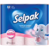 Туалетная бумага Selpak Perfumed Пудра 3 слоя 32 рулона (8690530324824) - Image 1