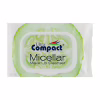 Влажные салфетки Ultra Compact С мицеллярной водой для снятия макияжа 25 шт. (8697420535728) - Image 1