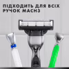 Сменные кассеты Gillette Mach3 Charcoal Древесный уголь 5 шт. (8700216062770) - Image 6
