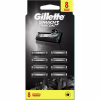 Змінні касети Gillette Mach3 Charcoal Деревне вугілля 8 шт. (8700216085472) - Image 2