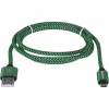 Дата кабель USB 2.0 AM to Micro 5P 1.0m USB08-03T green Defender (87804) - Image 2