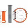 Ремешок для смарт-часов Drobak Silicone Magnetic Link для Apple Watch All Series Ultra 2 49/45/44/42mm Dark black (898929) - Image 3