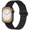 Ремешок для смарт-часов Drobak Silicone Magnetic Link для Apple Watch All Series Ultra 2 49/45/44/42mm Dark black (898929) - Image 1