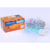 Гирлянда Delux ICICLE С 75LED 2х0.7 м мульти/прозрачный IP20 (90017985) - Image 1