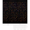Гирлянда Delux Curtain С 240LED 2х2 м теплый белый/прозрачный IP20 (90017991) - Image 2