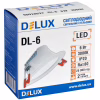 Светильник Delux DL-6 3000К 6Вт 480лм 230В D100мм (90018627) - Image 2