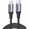 Дата кабель USB-C to USB-C 2.0m 240W space gray Ugreen (90440) - Image 1