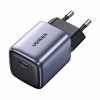 Зарядний пристрій Ugreen 1xUSB 30W Gan Type-C PD Nexode Mini Grey CD319 (90666) - Image 1