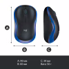 Мышка Logitech M185 blue (910-002239) - Image 9