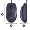 Мишка Logitech B100 Black (910-003357) - Image 8
