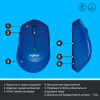 Мишка Logitech M330 Silent plus Blue (910-004910) - Image 6