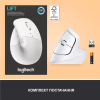 Мышка Logitech Lift Vertical Ergonomic Wireless/Bluetooth White (910-006475) - Image 7