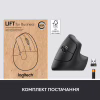 Мишка Logitech Lift Vertical Ergonomic Wireless/Bluetooth for Business Graphite (910-006494) - Image 10