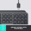 Клавіатура Logitech MX Keys Advanced for Business Wireless Illuminated UA Graphite (920-010251) - Image 12