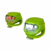 Комплект велофар Good Bike Silicone LED Green (92325Green-IS) - Image 1