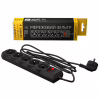Сетевой фильтр питания LogicPower LP-X5 PREMIUM, 3m black (9584) - Image 1