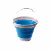 Ведро складное СИЛА силіконове 5 л blue (961003) - Image 1