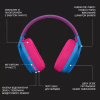 Навушники Logitech G435 Lightspeed Wireless Gaming Headset Blue (981-001062) - Image 10