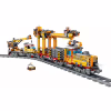 Конструктор ZIPP Toys Поезд DPK32 с рельсами, желтый на радиоуправлении (98253) - Image 1
