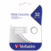 USB флеш накопичувач Verbatim 32GB Metal Executive Silver USB 2.0 (98749) - Image 4