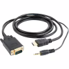 Перехідник HDMI to VGA 3.0m Cablexpert (A-HDMI-VGA-03-10) - Image 1