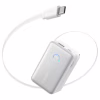 Батарея універсальна Anker 10000mAh Nano 45W, Built-In USB-C Cable, White (A1638H21) - Image 1