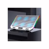 Підставка до ноутбука IceCoorel 10-15.6", 6*80mm 1800 RPM, 2*USB, 366x256x23mm, RGB (A17) - Image 3