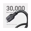 Дата кабель USB-C to USB-C 0.9m 140W bio-nylon 544 black Anker (A80F5H11) - Image 2