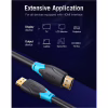Кабель мультимедийный HDMI M to HDMI M 1.0m V2.0 Vention (AACBF) - Image 11