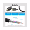 Кабель мультимедійний HDMI M to HDMI M 1.5m 8K60Hz cotton braided black Vention (AAUBG) - Image 6