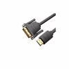 Кабель мультимедийный HDMI M to DVI M 1.0m 4K60Hz black Vention (ABFBF) - Image 3