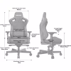 Кресло игровое Anda Seat Kaiser 2 Size XL Black (AD12XL-07-B-PV-B01) - Image 11