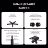 Крісло ігрове Anda Seat Kaiser 3 Fabric Size XL Grey (AD12YDC-XL-01-G-PV/F) - Image 12