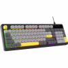 Клавіатура Ajazz AF98 USB UA Black/Grey/Yellow (AF98-BGY) - Image 2