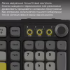 Клавіатура Ajazz AF98 Plus Wireless/Bluetooth/USB UA Black/Grey/Yellow (AF98-PLUS-BGY) - Image 11