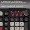 Клавіатура Ajazz AF98 Plus Wireless/Bluetooth/USB UA Black/White/Red (AF98-PLUS-BSR) - Image 11