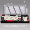 Клавіатура Ajazz AF98 Plus Wireless/Bluetooth/USB UA Black/White/Red (AF98-PLUS-BSR) - Image 10