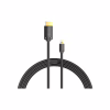 Кабель мультимедийный HDMI M to HDMI micro M 1.5m V2.0 4K 60Hz 18Gbps HDR Dolby Vention (AGIBG) - Image 1