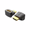 Перехідник HDMI F to HDMI M 90° 4K 60Hz PVC Vention (AIOB0) - Image 1