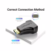 Переходник HDMI to Mini HDMI black Vention (AISB0) - Image 3