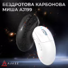 Мишка Ajazz AJ199 Carbon fiber Wireless/Bluetooth/USB Black (AJ199-B) - Image 6